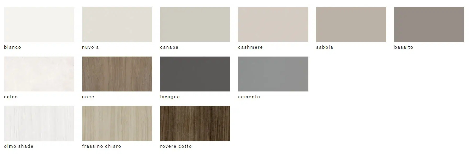 Cinquanta3 – Zona Giorno Cinquanta3 – Zona Giorno - Colori