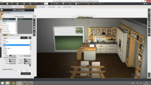Esempio di progettazione computerizzata di una cucina